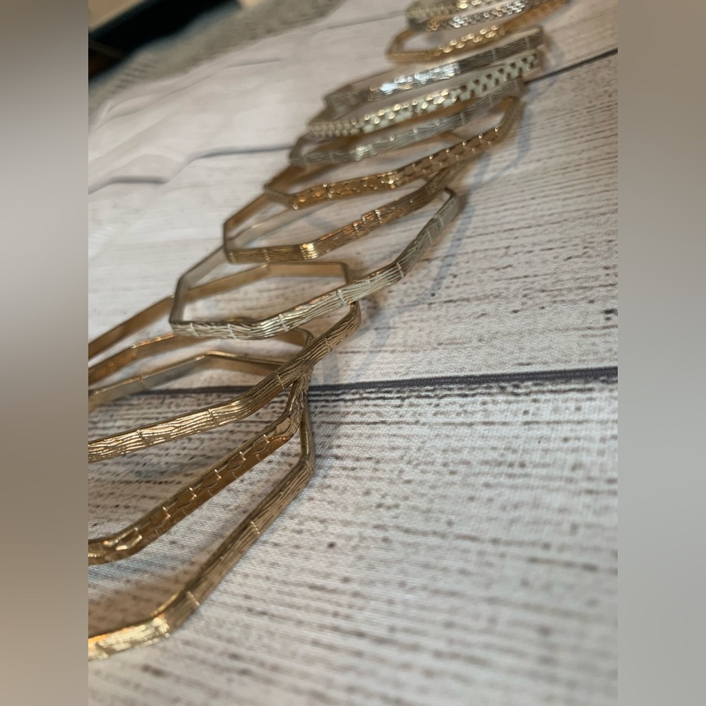 Gold Bangle Set - Picture 4 of 8